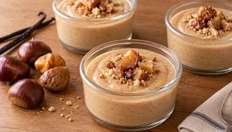 🌰Crème dessert à la châtaigne et vanille