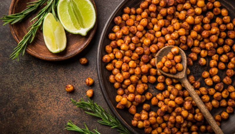 🌶️Croustillants de pois chiches au paprika fumé