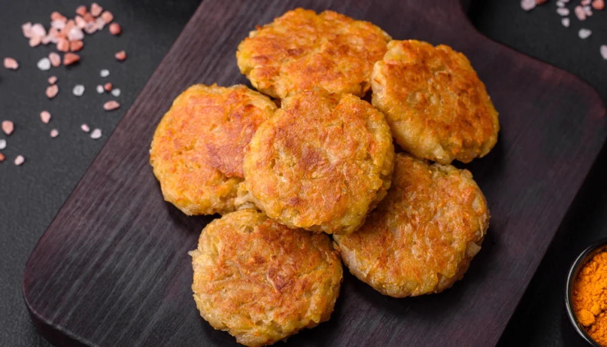 🎃Galettes de potimarron et de pois chiches au four