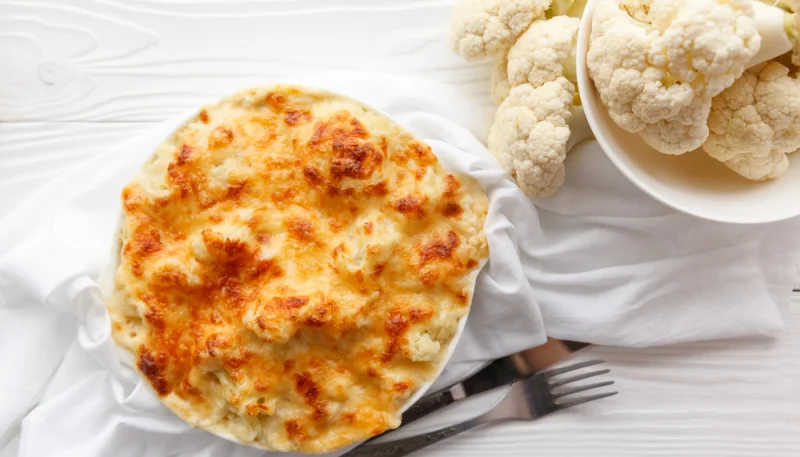 🥦Gratin de chou-fleur au sarrasin et au comté