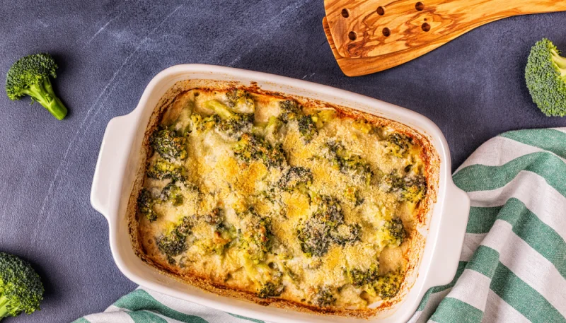 🥦Gratin de crozets au brocoli et au comté