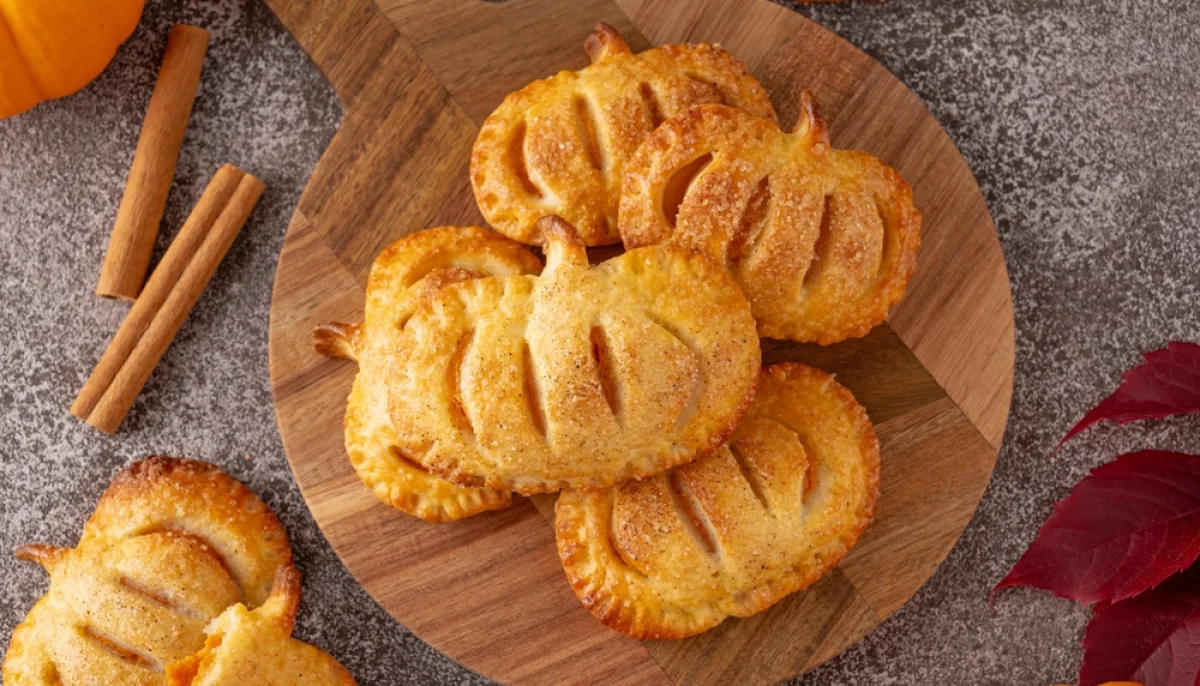 🎃Mini-feuilletés citrouille au cheddar
