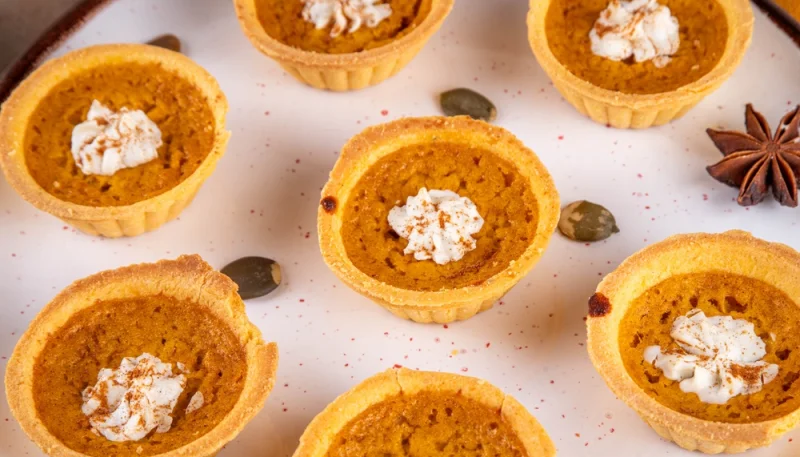 🎃Mini-tartelettes salées au potimarron et chèvre