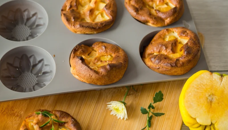 🧁Muffins au coing et à la cannelle